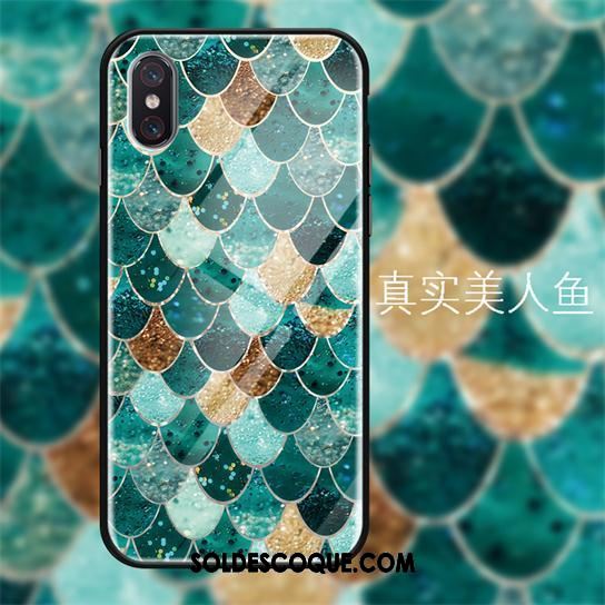 Coque Xiaomi Mi 8 Pro Modèle Fleurie Téléphone Portable Jeunesse Miroir Créatif Pas Cher