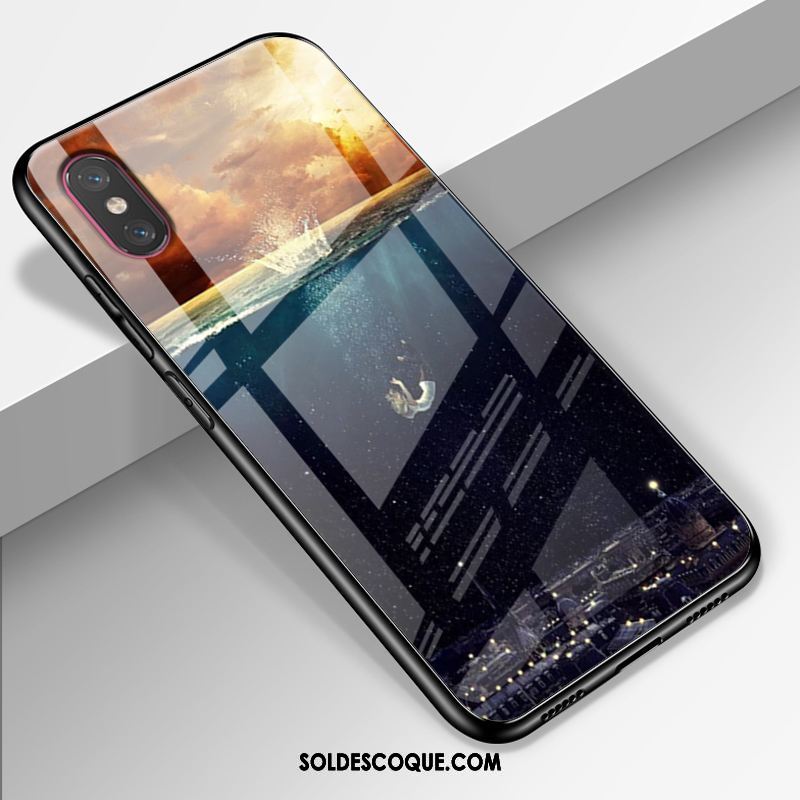 Coque Xiaomi Mi 8 Pro Modèle Fleurie Téléphone Portable Protection Personnalité Étui En Vente