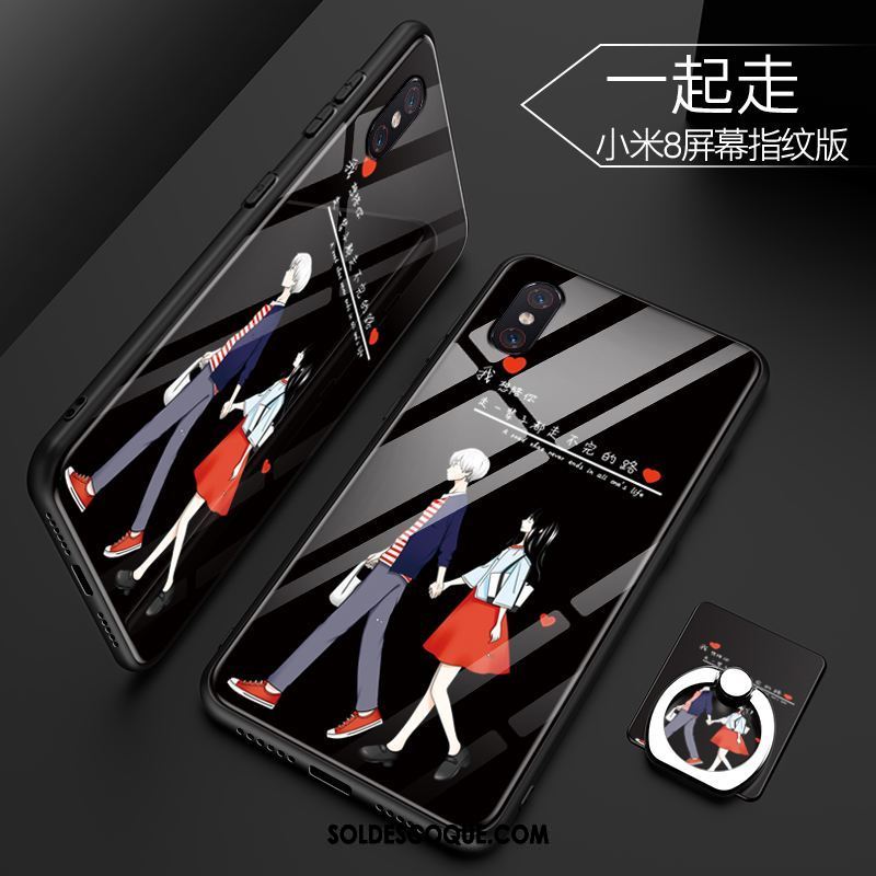 Coque Xiaomi Mi 8 Pro Personnalité Jeunesse Téléphone Portable Net Rouge Petit Soldes