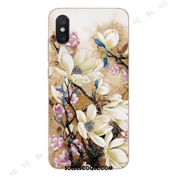 Coque Xiaomi Mi 8 Pro Petit Blanc Silicone Téléphone Portable Style Chinois En Vente