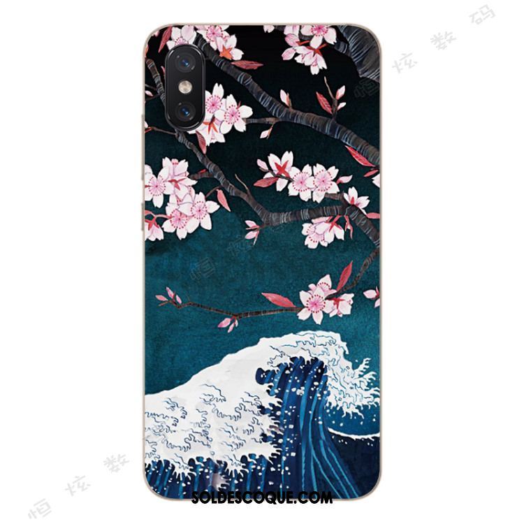 Coque Xiaomi Mi 8 Pro Petit Blanc Silicone Téléphone Portable Style Chinois En Vente