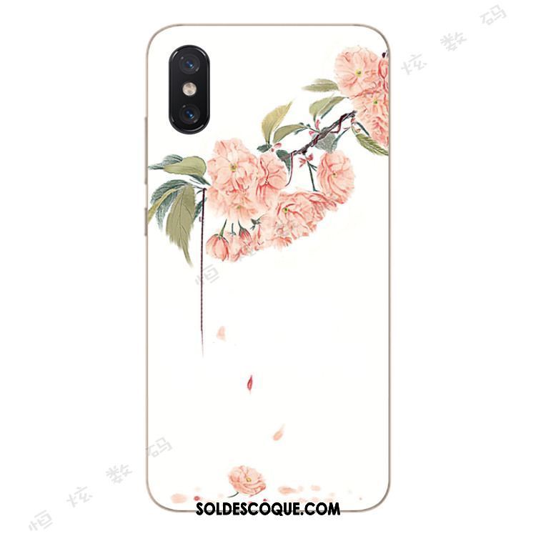 Coque Xiaomi Mi 8 Pro Petit Blanc Silicone Téléphone Portable Style Chinois En Vente