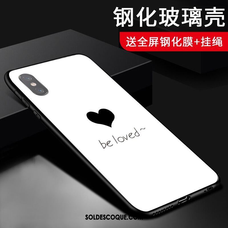 Coque Xiaomi Mi 8 Pro Petit Verre Haute Modèle Fleurie Téléphone Portable Housse En Vente