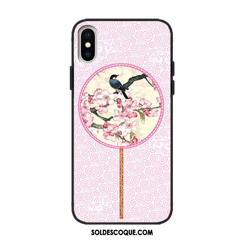 Coque Xiaomi Mi 8 Pro Poire Rose Fluide Doux Téléphone Portable Modèle Fleurie Housse En Vente