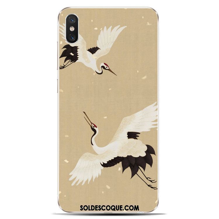 Coque Xiaomi Mi 8 Pro Protection Beau Cerf Fluide Doux Téléphone Portable Pas Cher