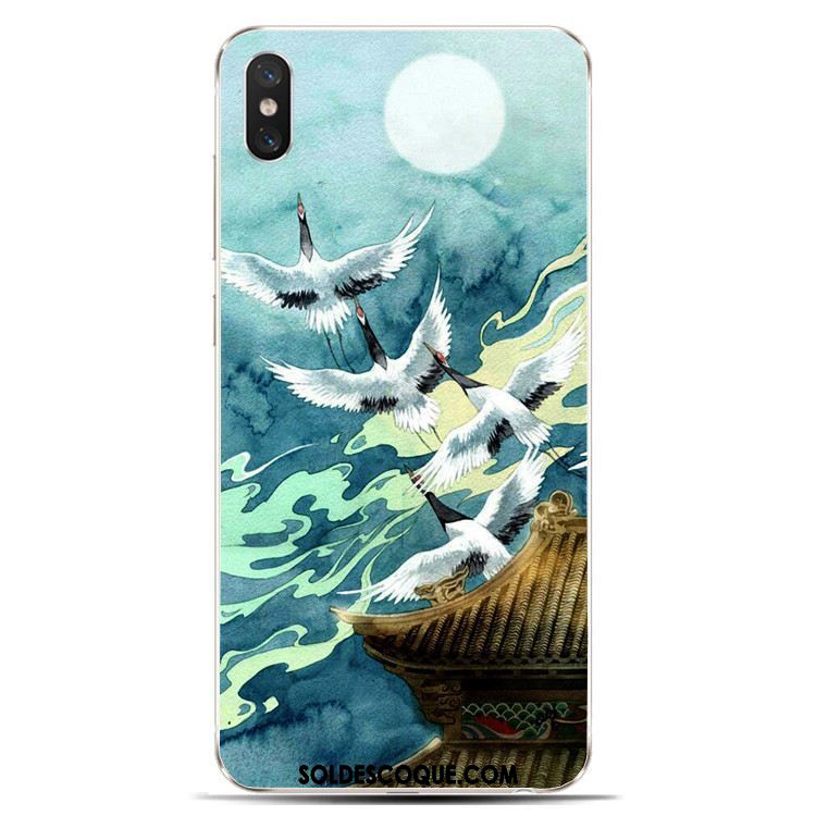 Coque Xiaomi Mi 8 Pro Protection Beau Cerf Fluide Doux Téléphone Portable Pas Cher