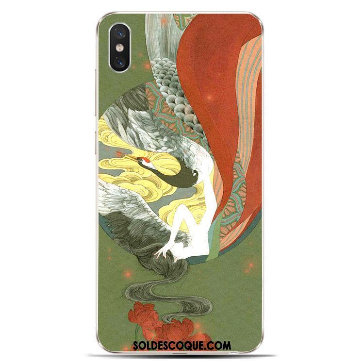 Coque Xiaomi Mi 8 Pro Protection Beau Cerf Fluide Doux Téléphone Portable Pas Cher