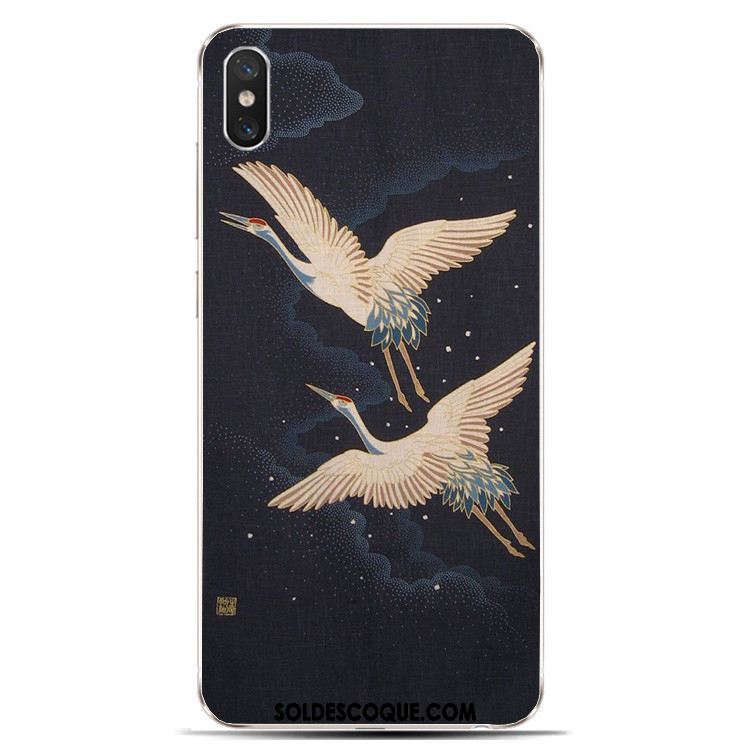 Coque Xiaomi Mi 8 Pro Protection Beau Cerf Fluide Doux Téléphone Portable Pas Cher