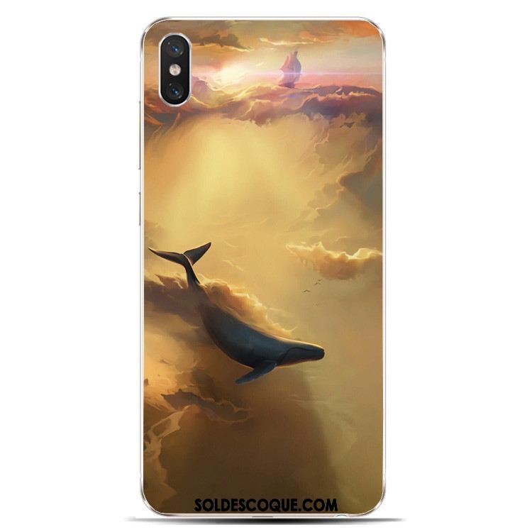 Coque Xiaomi Mi 8 Pro Protection Beau Cerf Fluide Doux Téléphone Portable Pas Cher