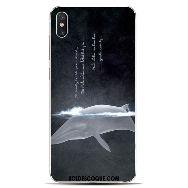 Coque Xiaomi Mi 8 Pro Protection Beau Cerf Fluide Doux Téléphone Portable Pas Cher