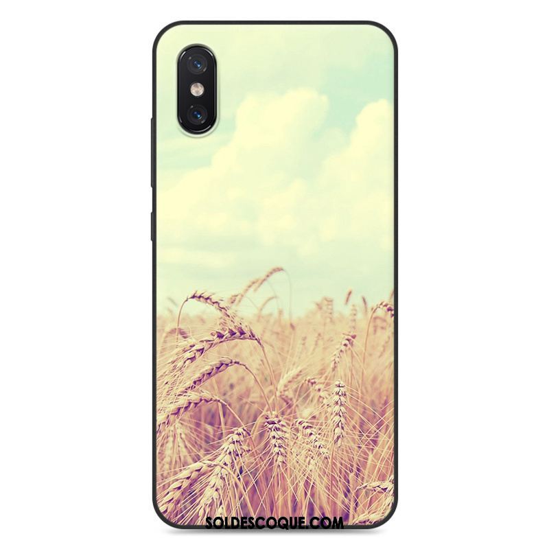 Coque Xiaomi Mi 8 Pro Protection Modèle Fleurie Créatif Silicone Petit France