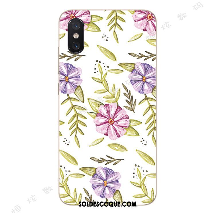 Coque Xiaomi Mi 8 Pro Silicone Jeunesse Petit Incassable Modèle Fleurie En Vente