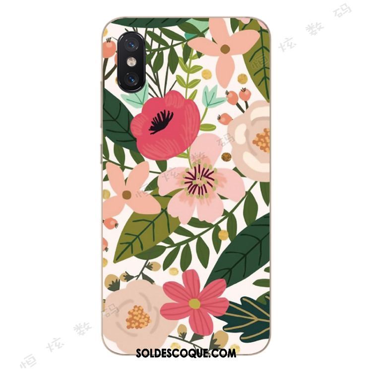 Coque Xiaomi Mi 8 Pro Silicone Jeunesse Petit Incassable Modèle Fleurie En Vente