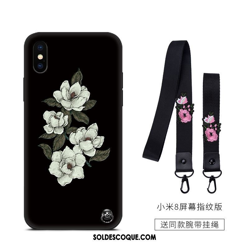 Coque Xiaomi Mi 8 Pro Simple Amoureux Délavé En Daim Petit Jeunesse En Ligne