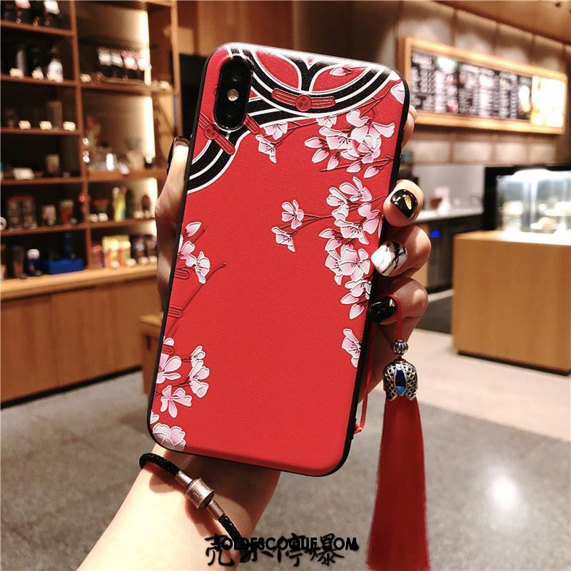 Coque Xiaomi Mi 8 Pro Style Chinois Vert Palais Téléphone Portable Gaufrage En Vente
