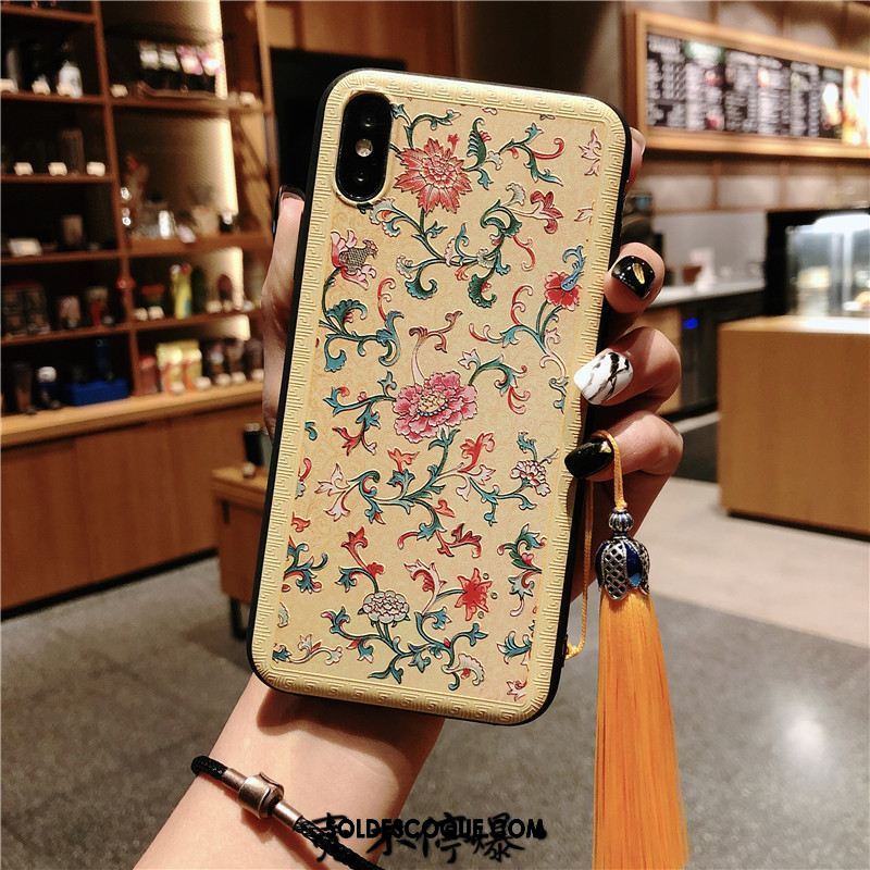 Coque Xiaomi Mi 8 Pro Style Chinois Vert Palais Téléphone Portable Gaufrage En Vente