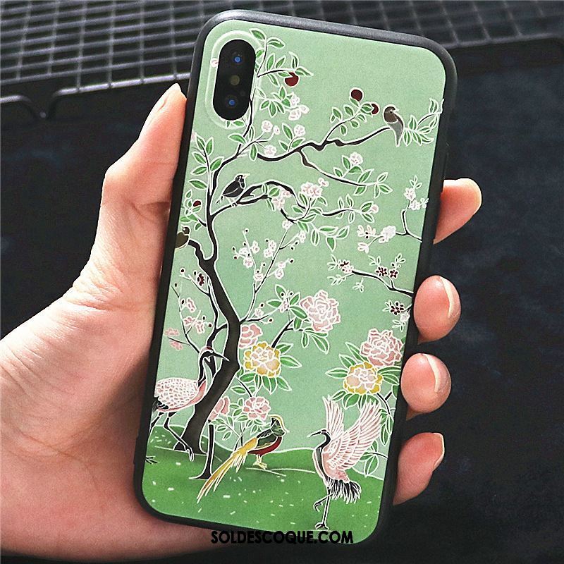 Coque Xiaomi Mi 8 Pro Tendance Vert Silicone Protection Étui Housse France