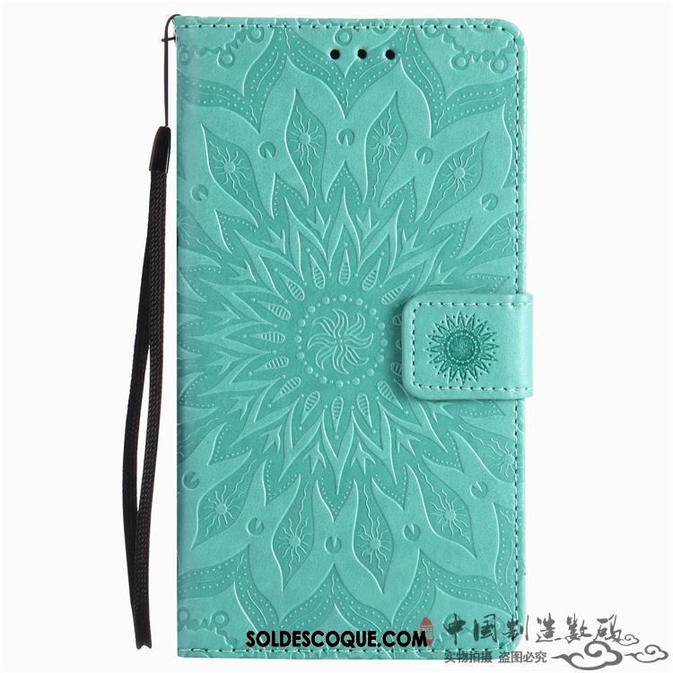 Coque Xiaomi Mi 8 Pro Téléphone Portable Bleu Étui En Cuir Protection Soldes