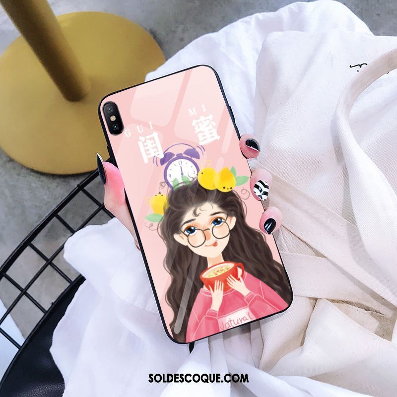 Coque Xiaomi Mi 8 Pro Téléphone Portable Créatif Modèle Fleurie Incassable Jeunesse Soldes