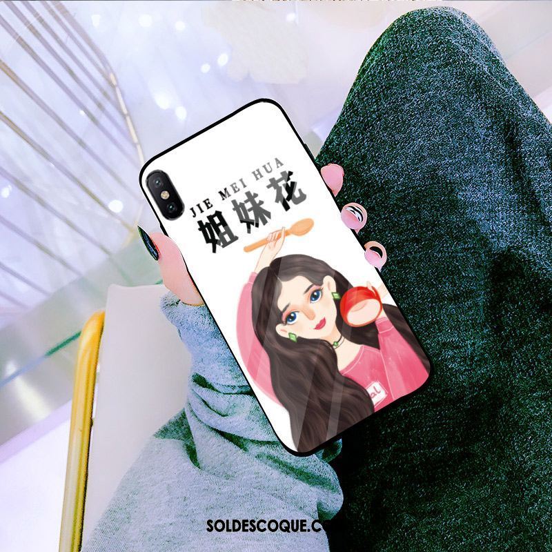 Coque Xiaomi Mi 8 Pro Téléphone Portable Créatif Modèle Fleurie Incassable Jeunesse Soldes