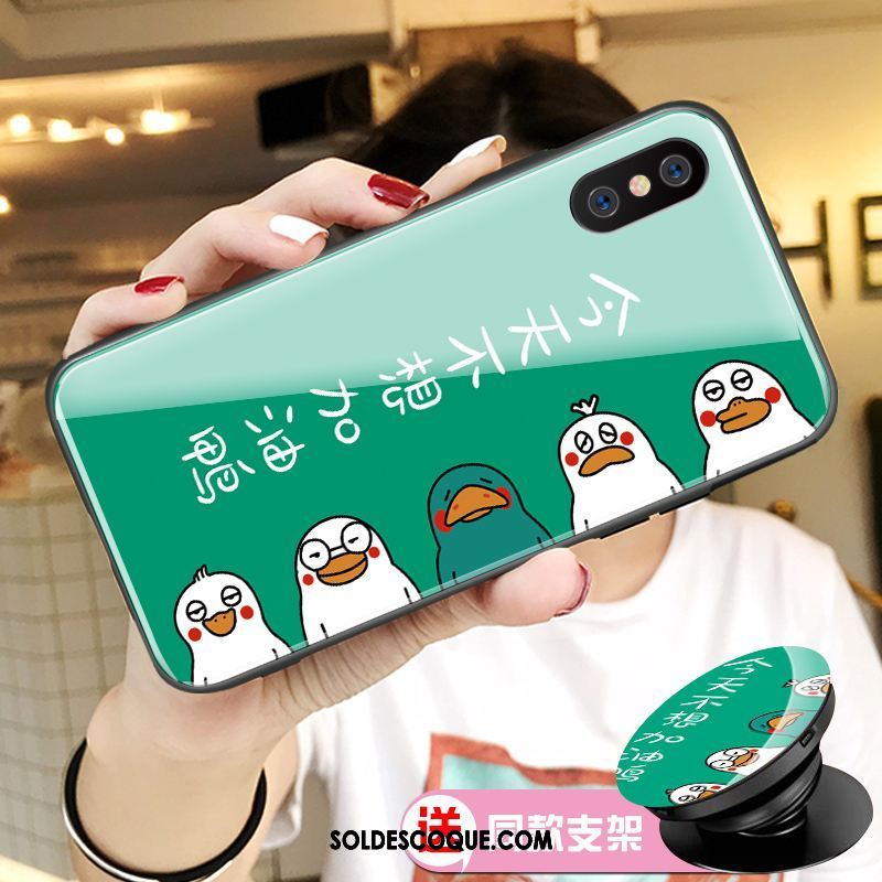 Coque Xiaomi Mi 8 Pro Téléphone Portable Modèle Fleurie Petit Tendance Canard Pas Cher