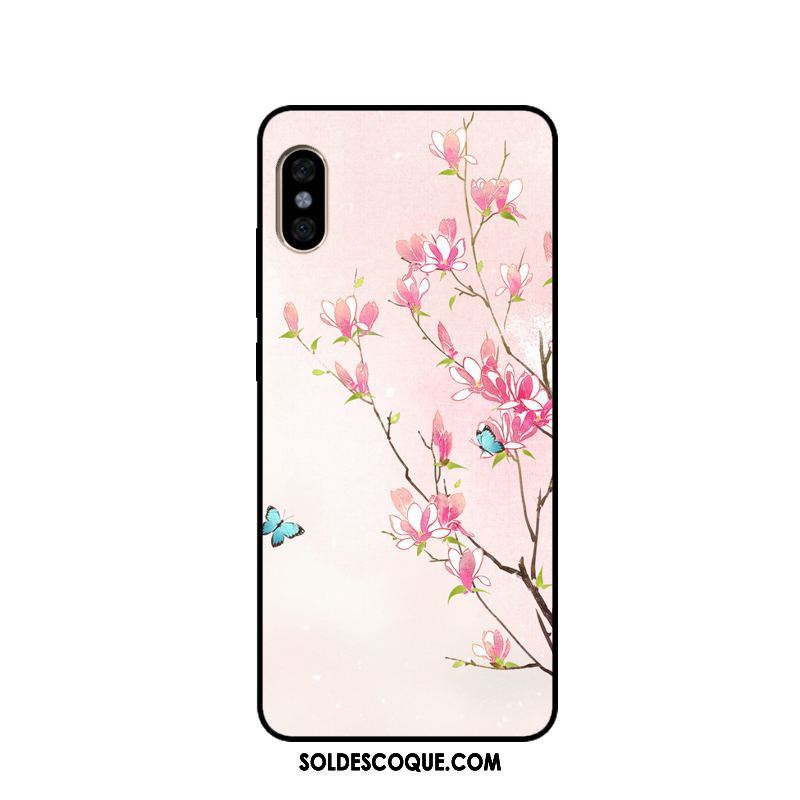 Coque Xiaomi Mi 8 Pro Téléphone Portable Silicone Petit Modèle Fleurie Étui France