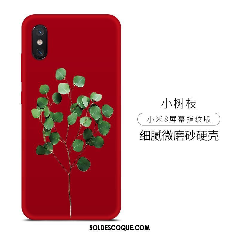 Coque Xiaomi Mi 8 Pro Téléphone Portable Simple Personnalité Tendance Protection Soldes