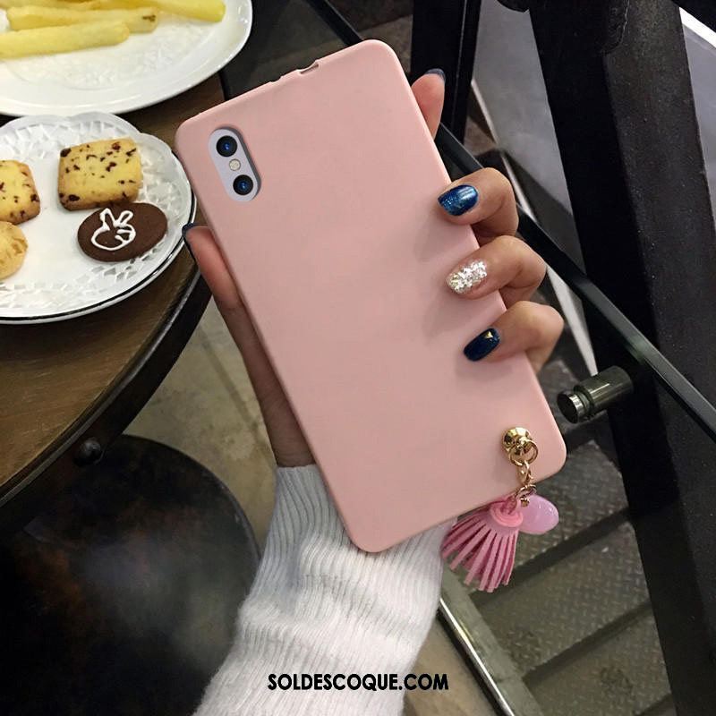 Coque Xiaomi Mi 8 Pro Vent Petit Jeunesse Téléphone Portable Rose En Vente