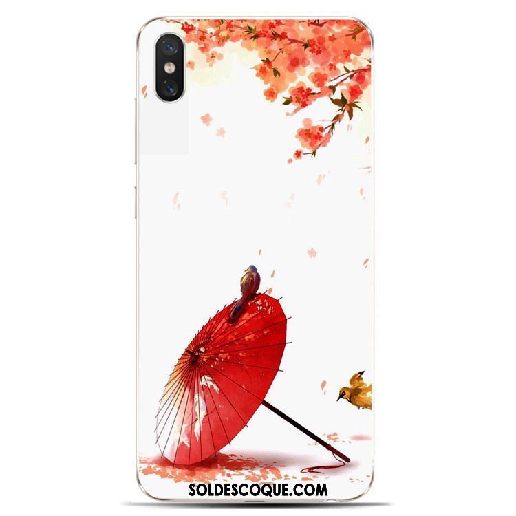 Coque Xiaomi Mi 8 Pro Étui Amoureux Fluide Doux Téléphone Portable Protection Housse Soldes