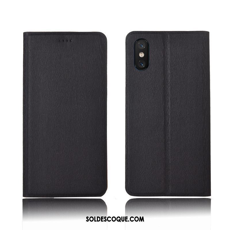 Coque Xiaomi Mi 8 Pro Étui En Cuir Protection Clamshell Tout Compris Silicone Housse En Ligne