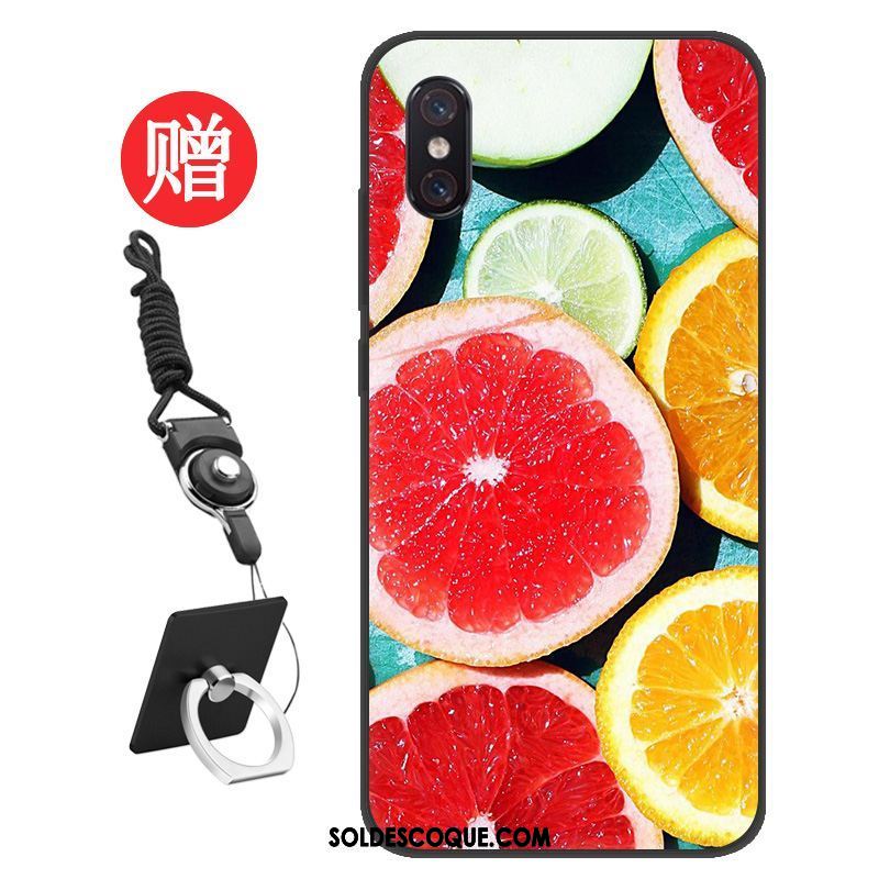 Coque Xiaomi Mi 8 Pro Étui Personnalité Membrane Modèle Fleurie Bleu Soldes