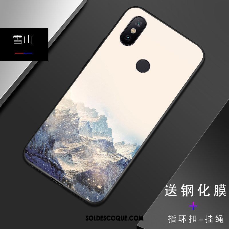 Coque Xiaomi Mi 8 Protection Bleu Petit Incassable Téléphone Portable Pas Cher