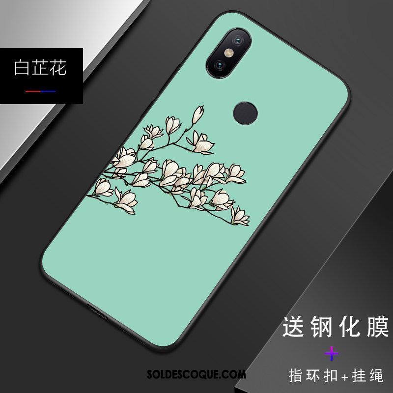 Coque Xiaomi Mi 8 Protection Bleu Petit Incassable Téléphone Portable Pas Cher