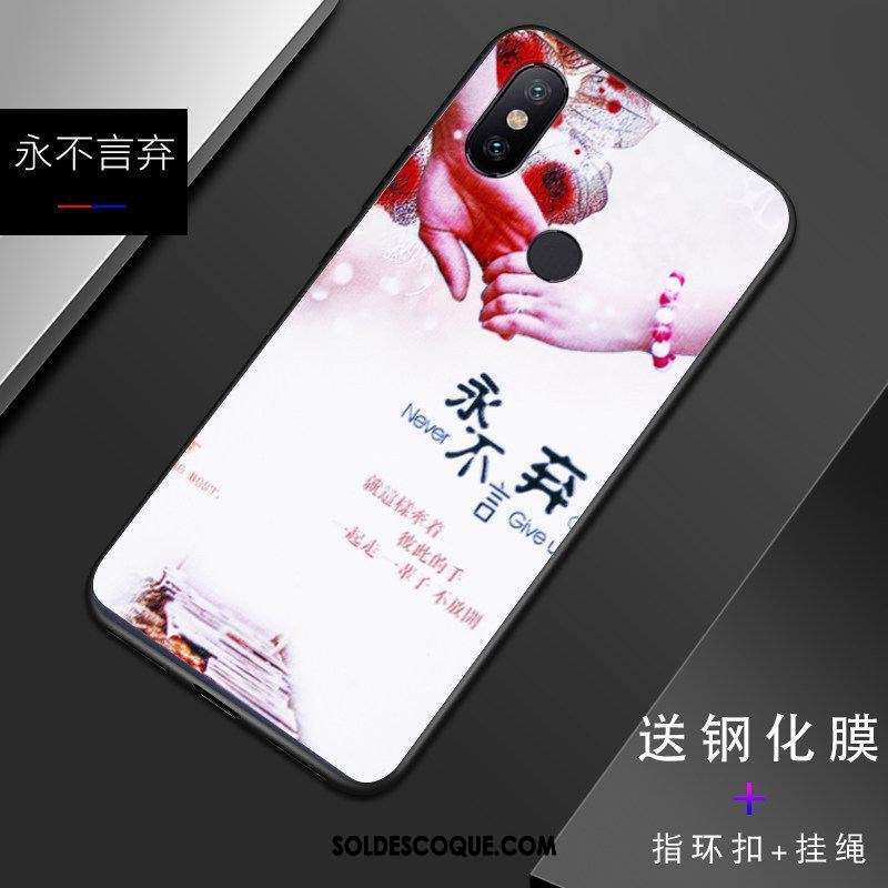 Coque Xiaomi Mi 8 Protection Bleu Petit Incassable Téléphone Portable Pas Cher