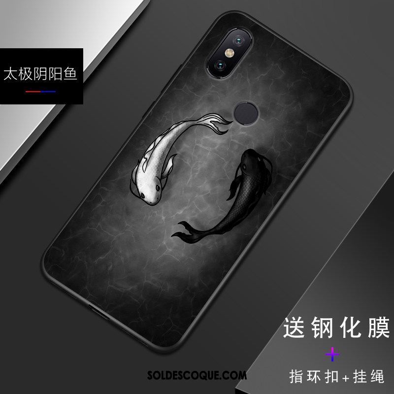 Coque Xiaomi Mi 8 Protection Bleu Petit Incassable Téléphone Portable Pas Cher