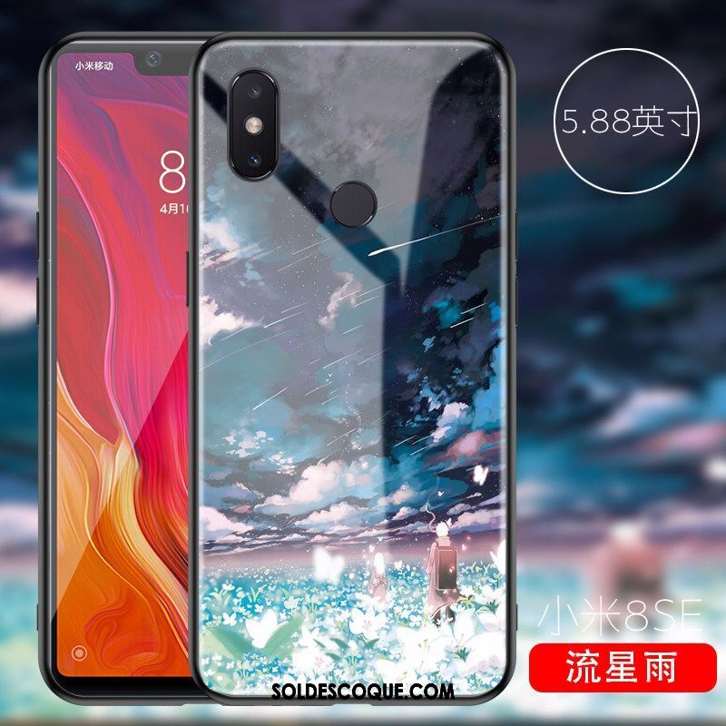 Coque Xiaomi Mi 8 Se Amoureux Personnalité Petit Silicone Tout Compris Soldes