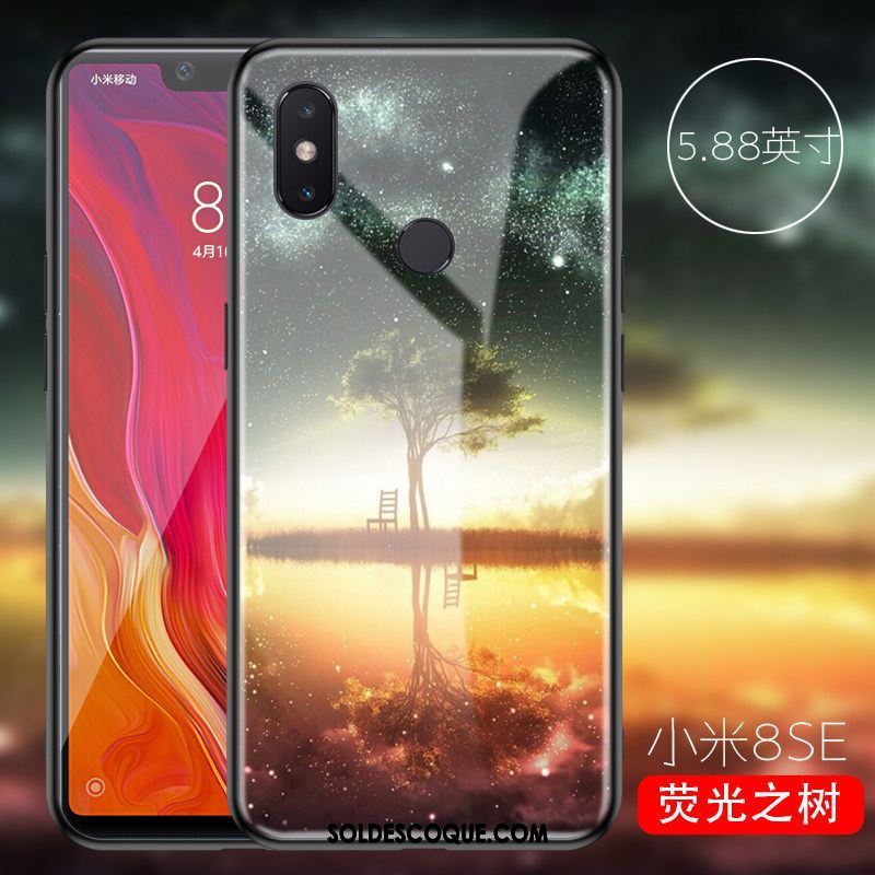 Coque Xiaomi Mi 8 Se Amoureux Personnalité Petit Silicone Tout Compris Soldes