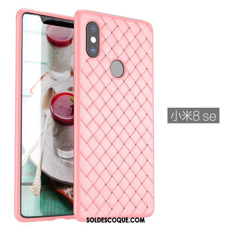 Coque Xiaomi Mi 8 Se Antidérapant Téléphone Portable Protection Modèle Fleurie Respirant Pas Cher