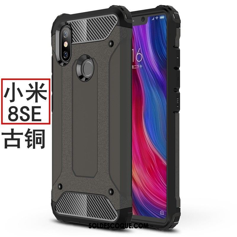 Coque Xiaomi Mi 8 Se Créatif Tout Compris Bleu Fluide Doux Étui En Vente