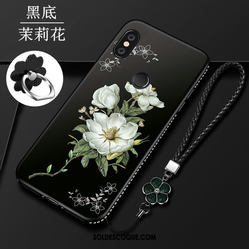 Coque Xiaomi Mi 8 Se Créatif Étui Tendance Silicone Noir En Ligne