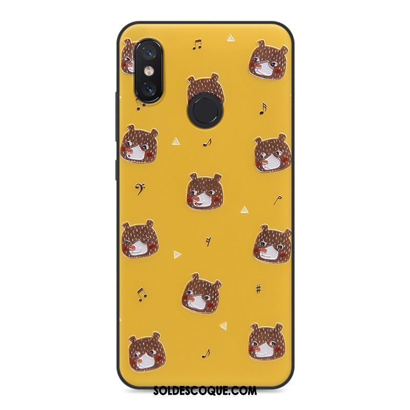 Coque Xiaomi Mi 8 Se Dessin Animé Incassable Téléphone Portable Fluide Doux Bleu France