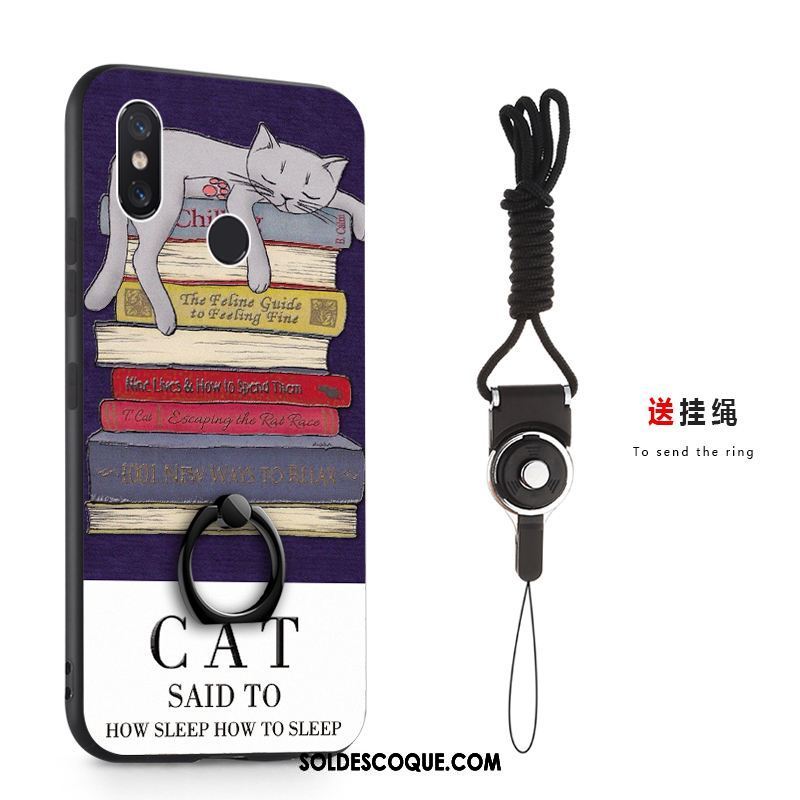 Coque Xiaomi Mi 8 Se Dessin Animé Étui Ornements Suspendus Support Petit Pas Cher