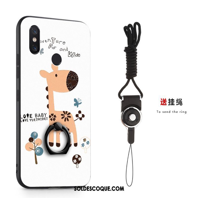 Coque Xiaomi Mi 8 Se Dessin Animé Étui Ornements Suspendus Support Petit Pas Cher