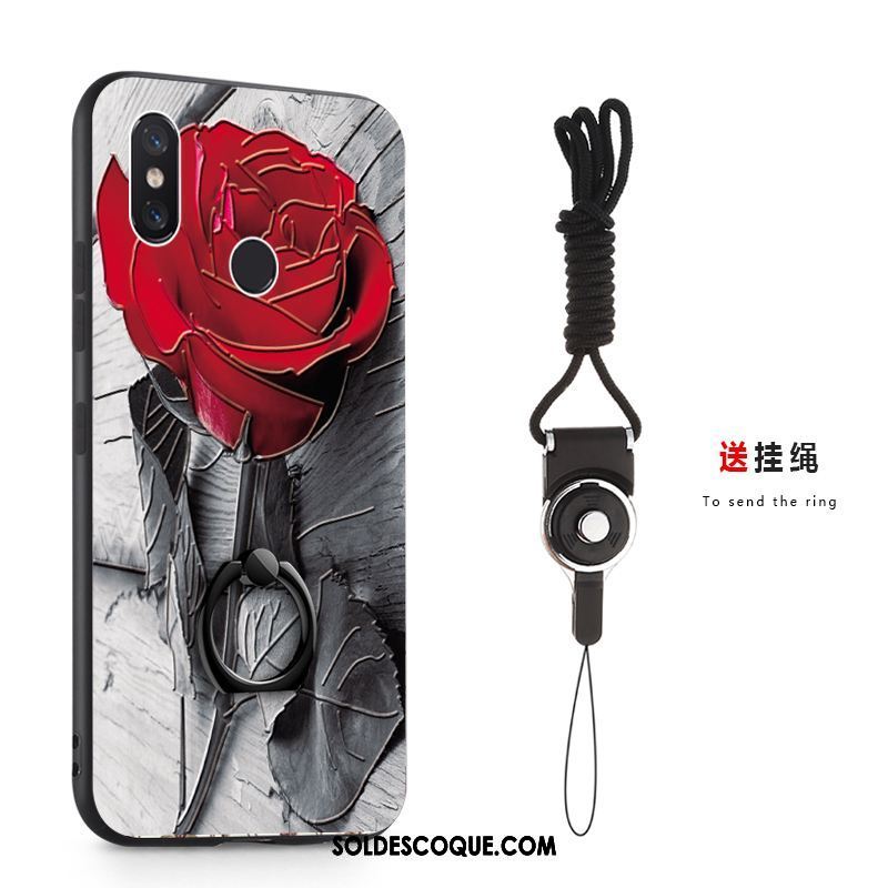 Coque Xiaomi Mi 8 Se Dessin Animé Étui Ornements Suspendus Support Petit Pas Cher