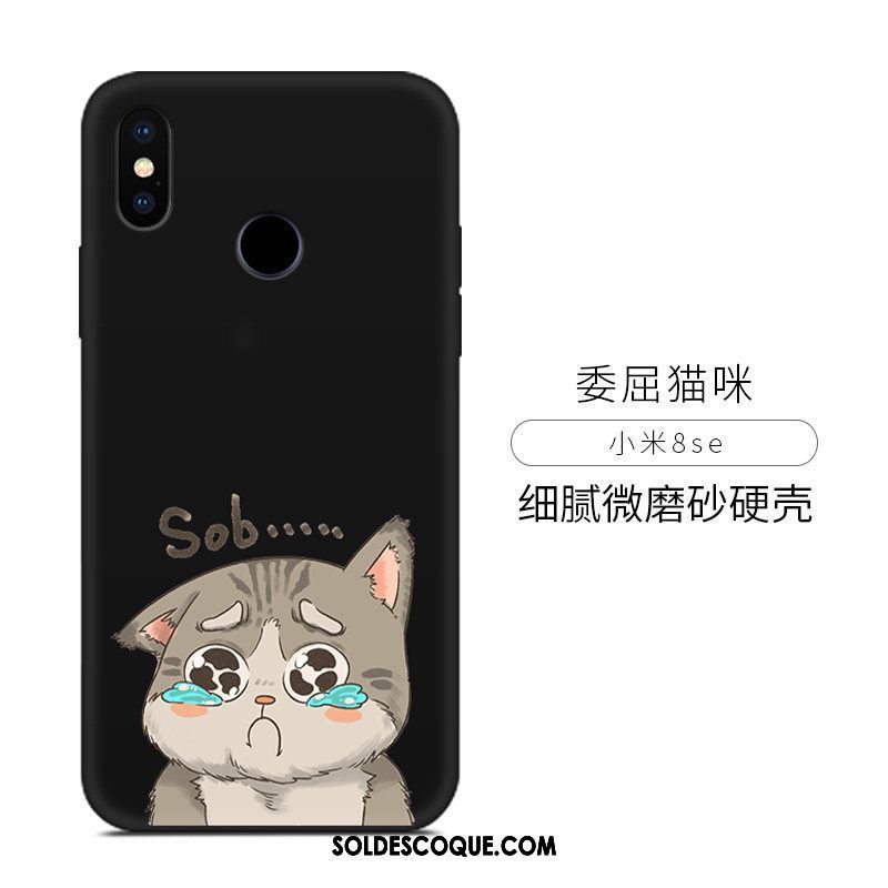 Coque Xiaomi Mi 8 Se Difficile Amoureux Petit Peinture Créatif Pas Cher