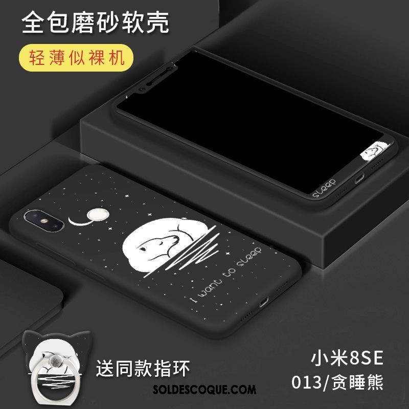 Coque Xiaomi Mi 8 Se Délavé En Daim Incassable Personnalité Téléphone Portable Petit Pas Cher