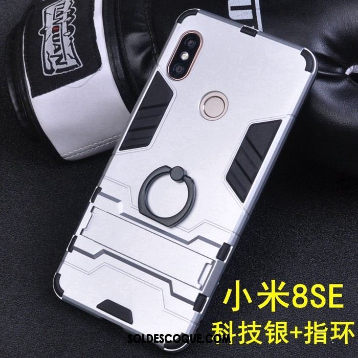 Coque Xiaomi Mi 8 Se Marque De Tendance Or Silicone Incassable Fluide Doux Housse Soldes