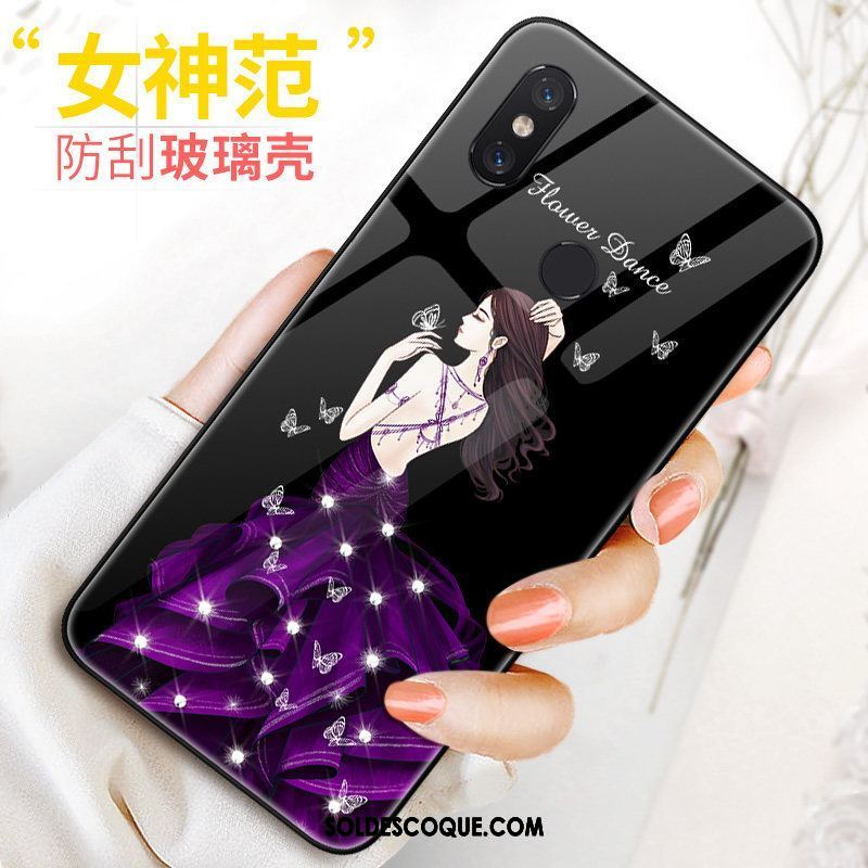 Coque Xiaomi Mi 8 Se Nouveau Couvercle Arrière Marque De Tendance Étui Incassable Soldes