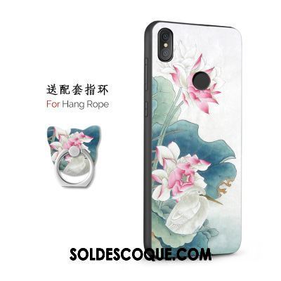 Coque Xiaomi Mi 8 Se Peinture Silicone Nouveau Protection Rose En Vente