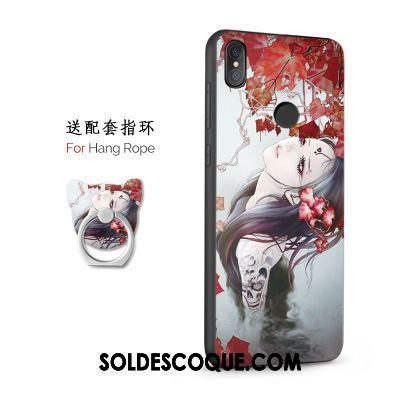 Coque Xiaomi Mi 8 Se Peinture Silicone Nouveau Protection Rose En Vente